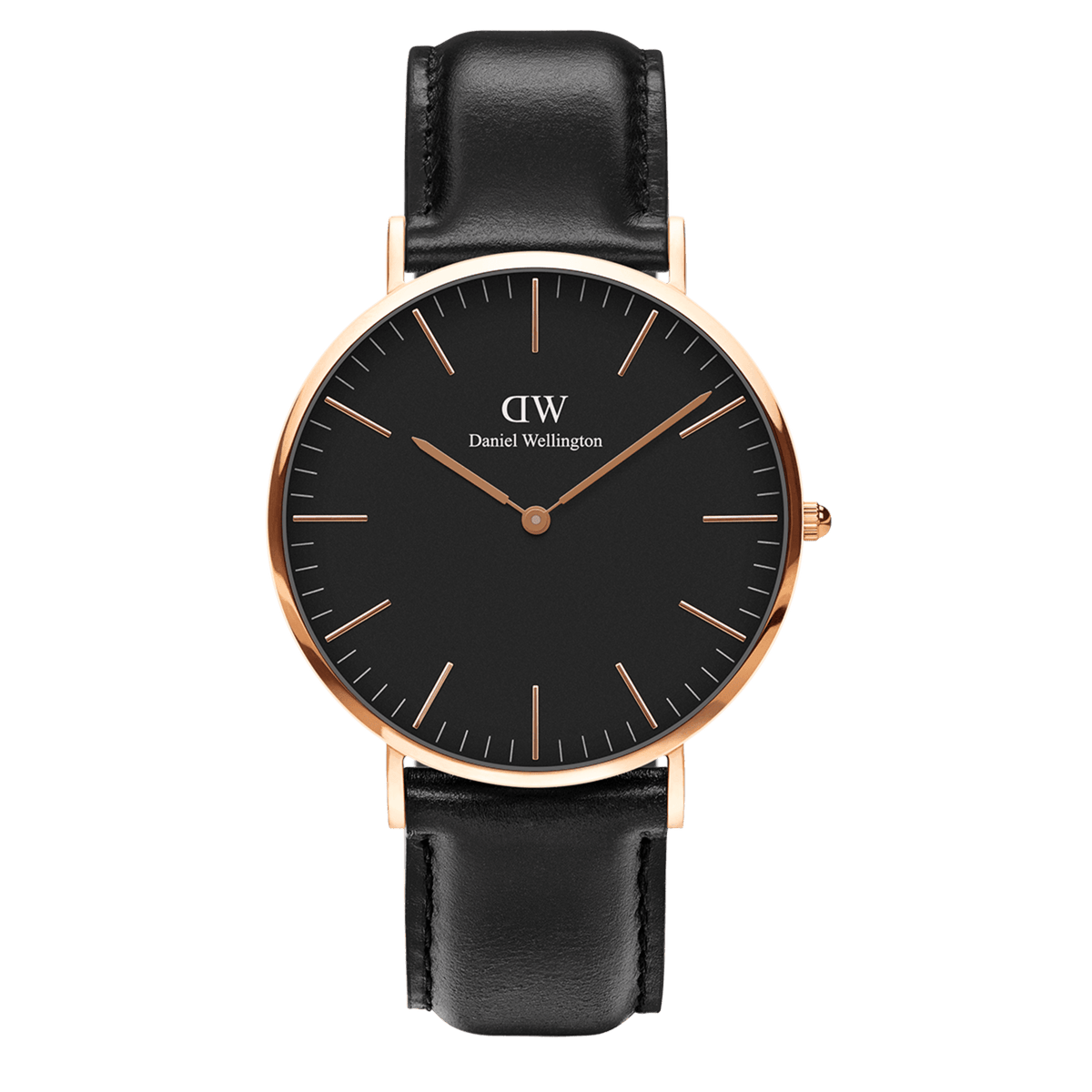 Classic Sheffield Black Rose Gold
