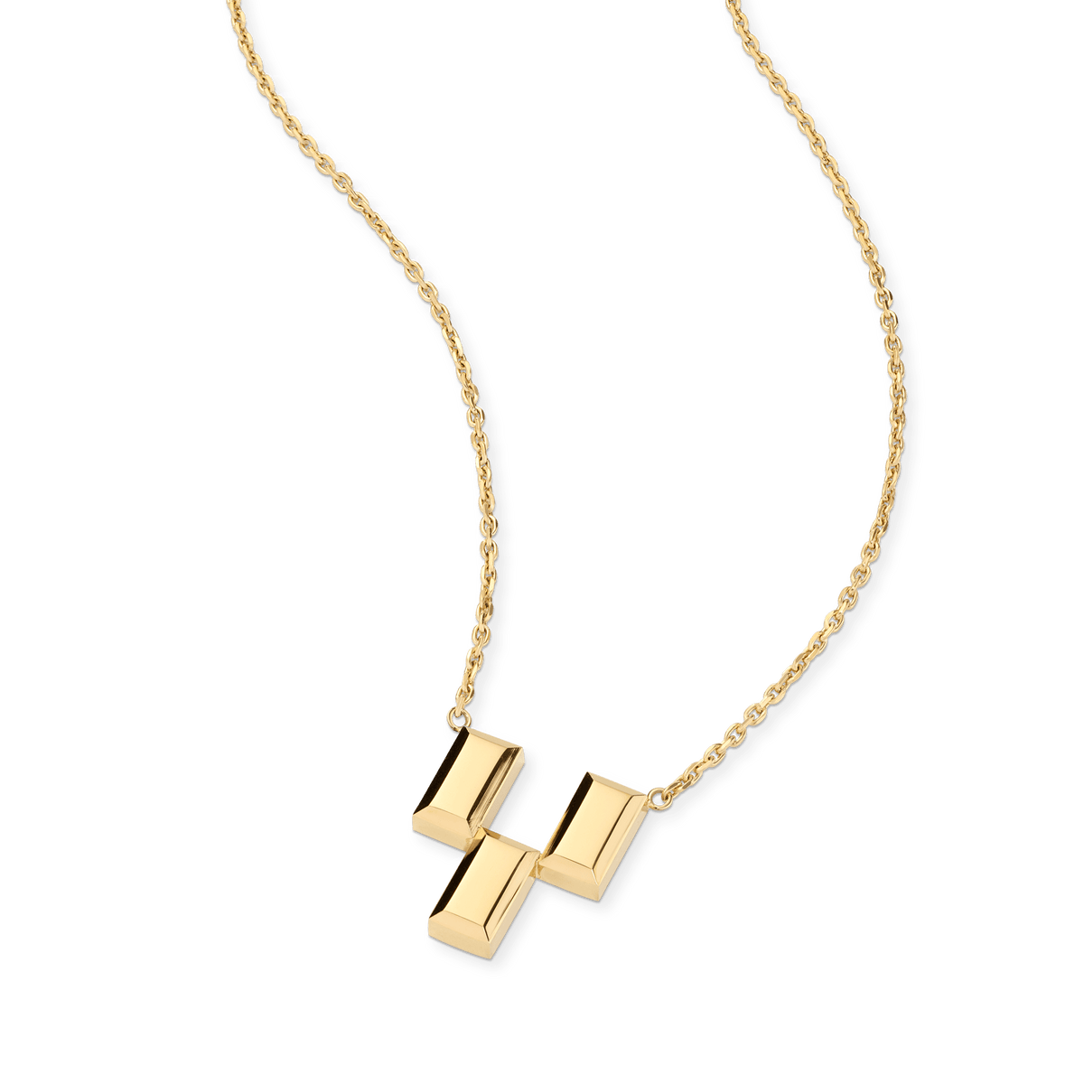 Bric Necklace Gold