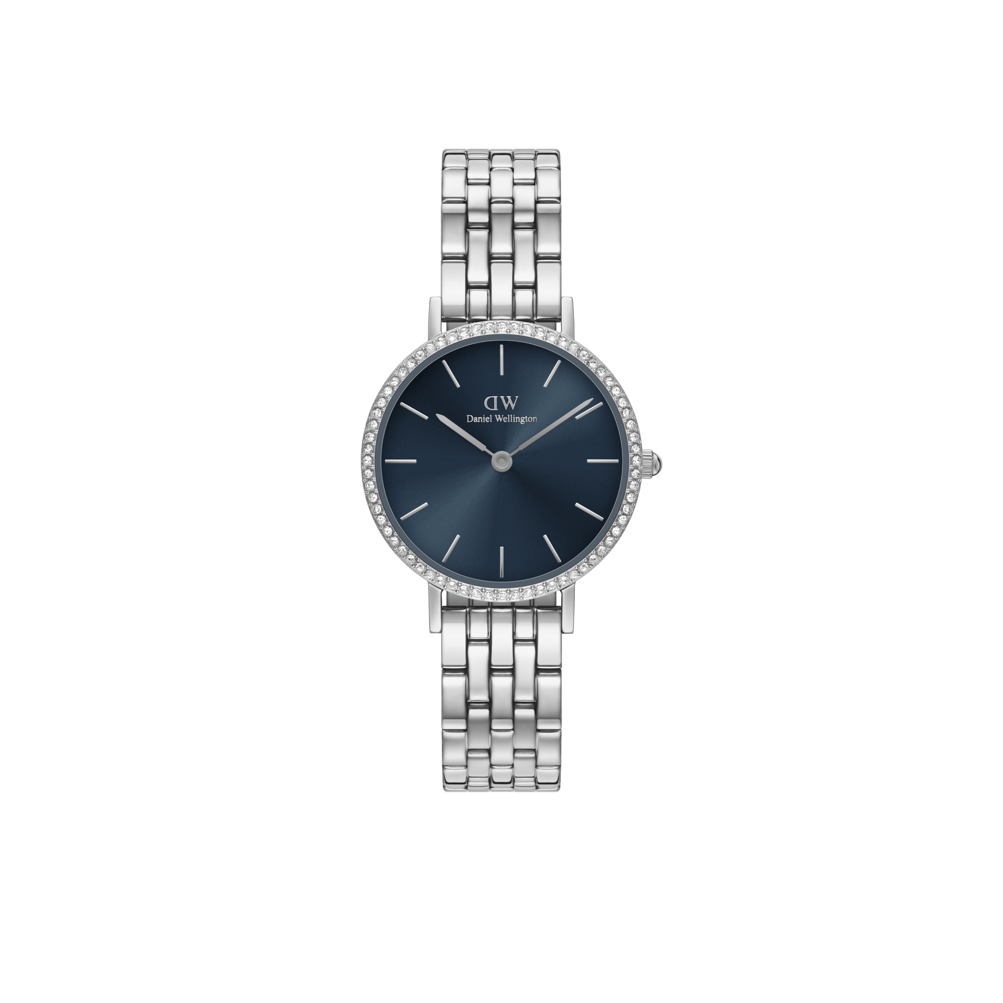 A small watch with an arctic sunray watch with silver 5-link The watch features elegant bezel-set Buy watches at Daniel