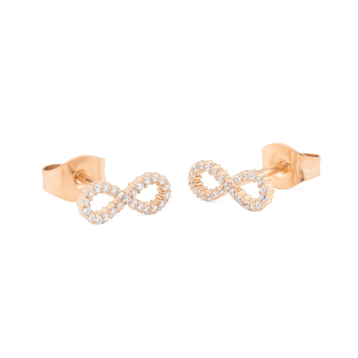 Mirelle Infinity Earring Rose Gold
