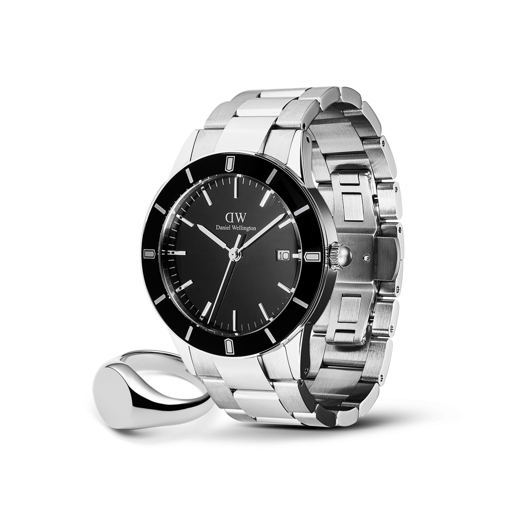 Iconic Paradigma Black & Classic Signet Ring Set Iconic Paradigma Black & Classic Signet Ring Set
