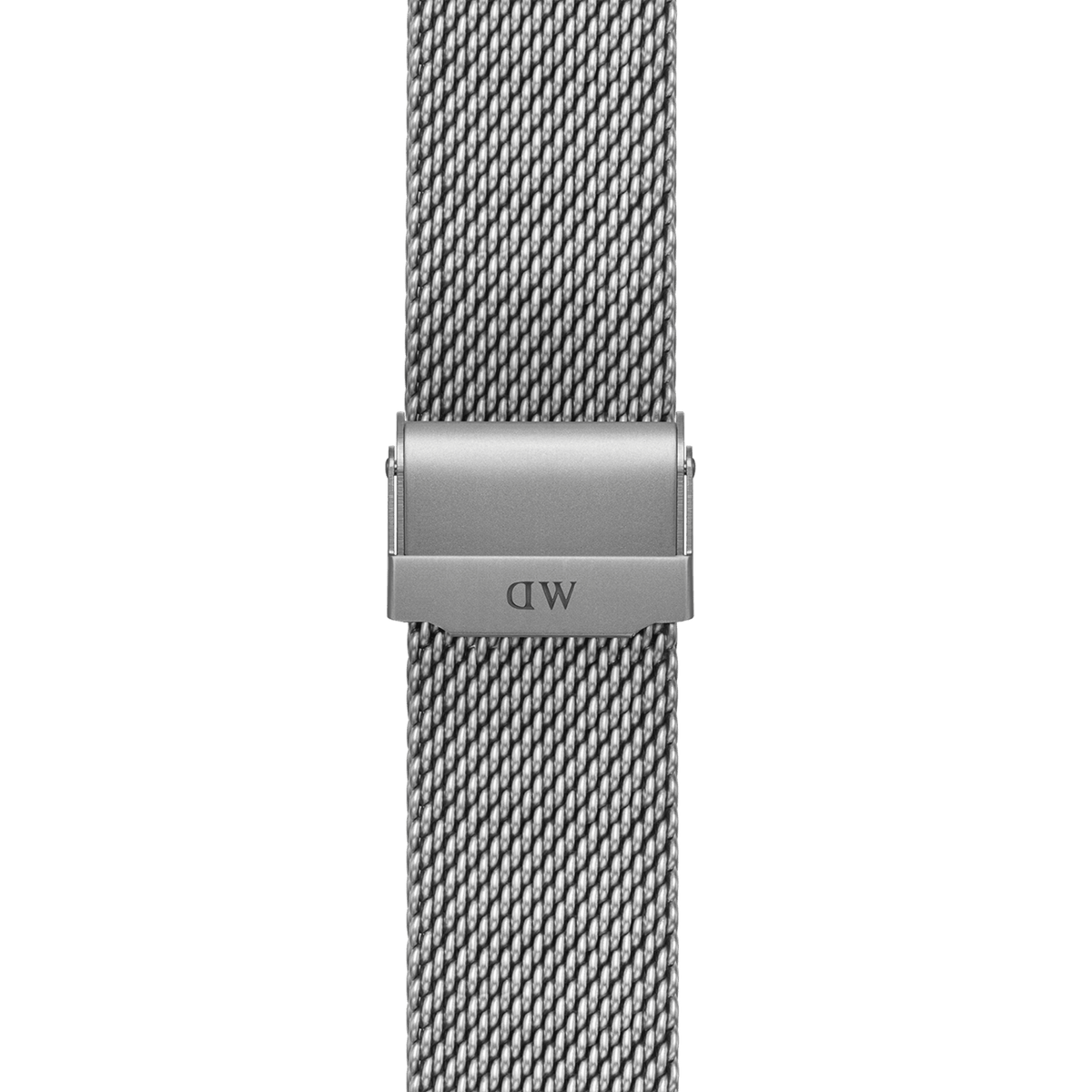 Smartwatch Strap Sandblasted Mesh Silver