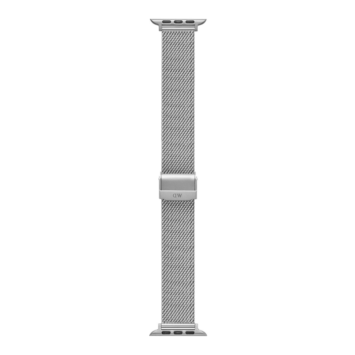 Smartwatch Strap Sandblasted Mesh Silver