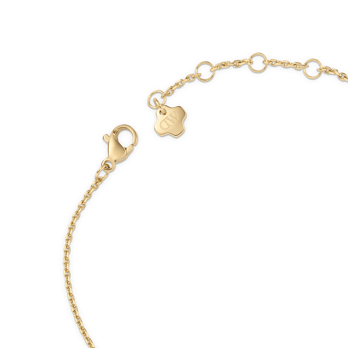 North Star Bracelet 1 Small Apricot Enamel Gold