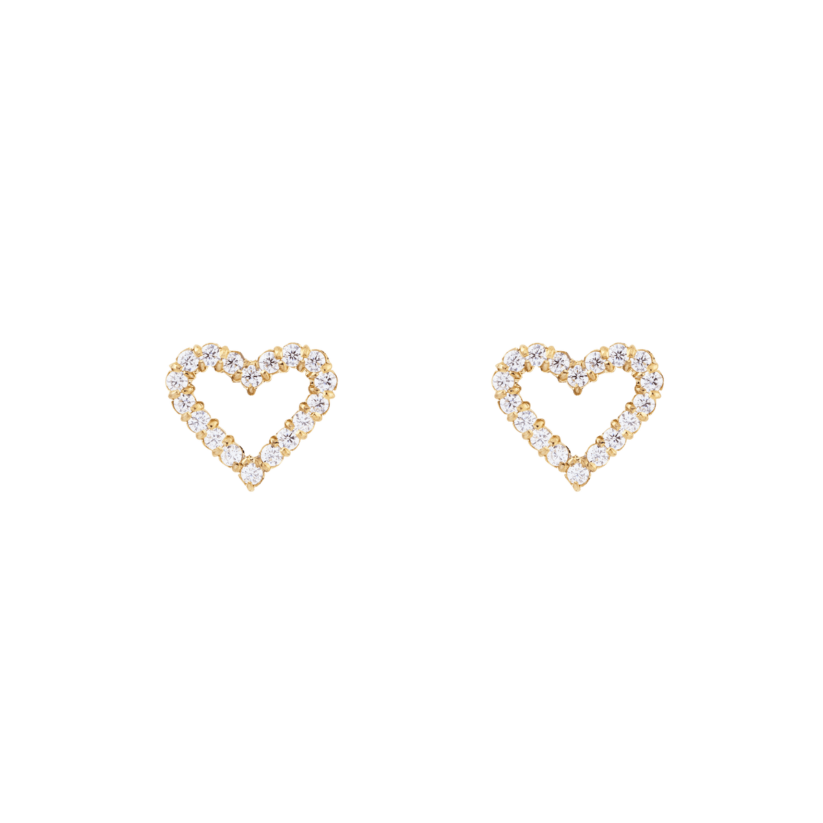 Mirelle Heart Earring Gold