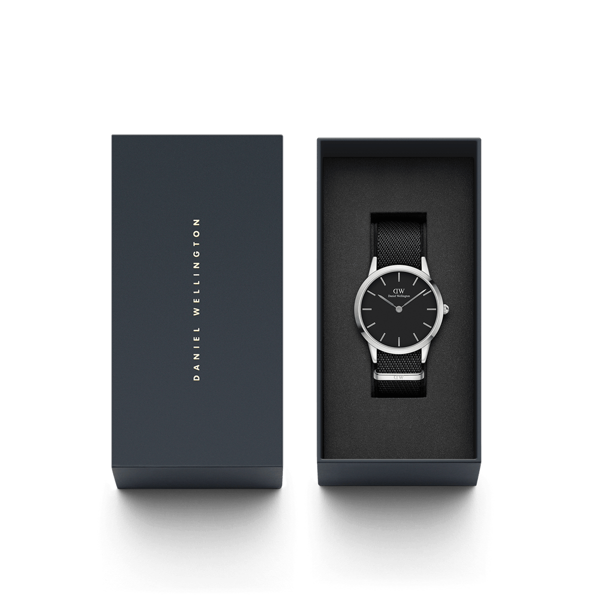 Iconic Black NATO Black Dial