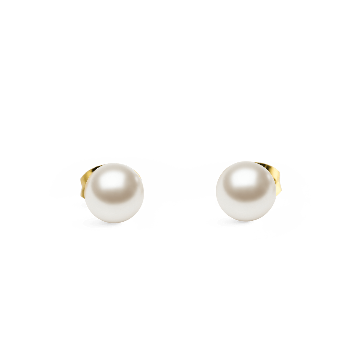Pearl Stud Earring Gold