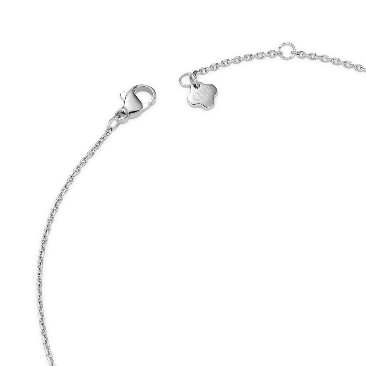 North Star Necklace 1 Small Black Enamel Silver