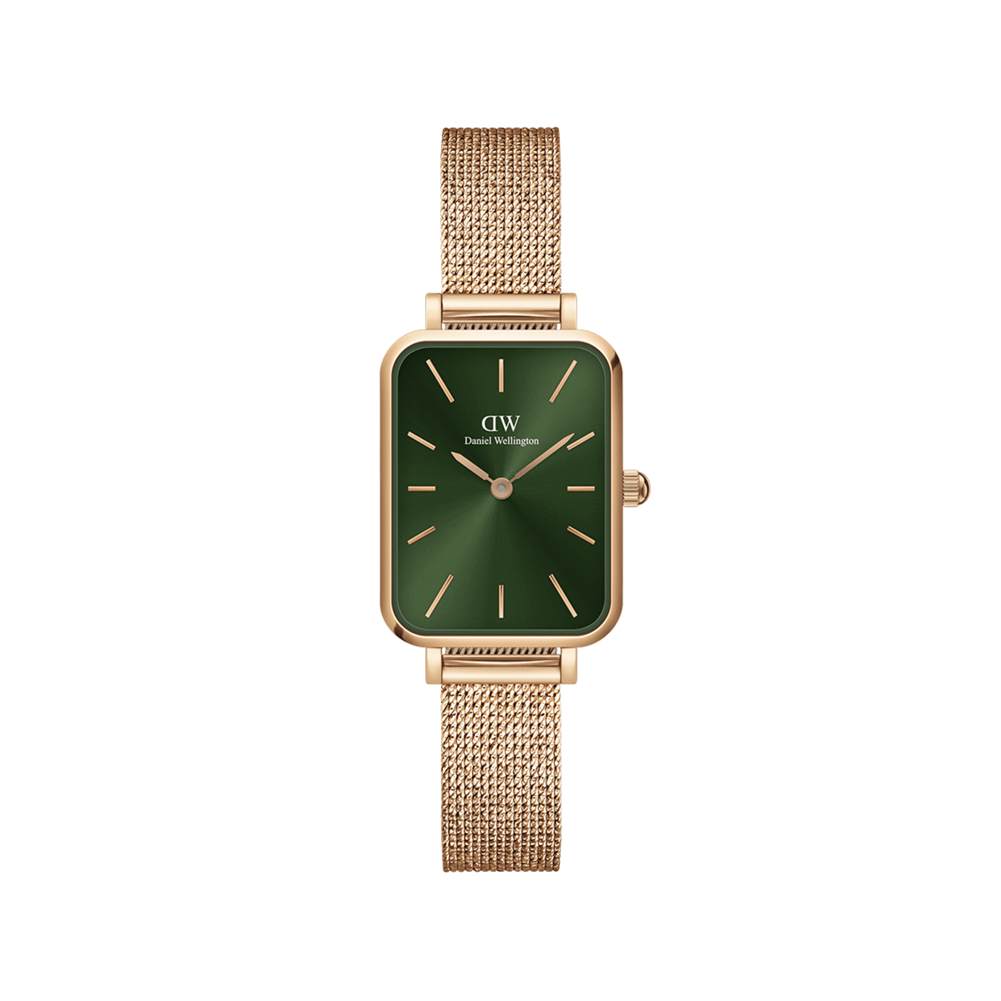 Quadro – emerald square dial watch for men DW - Main Image
