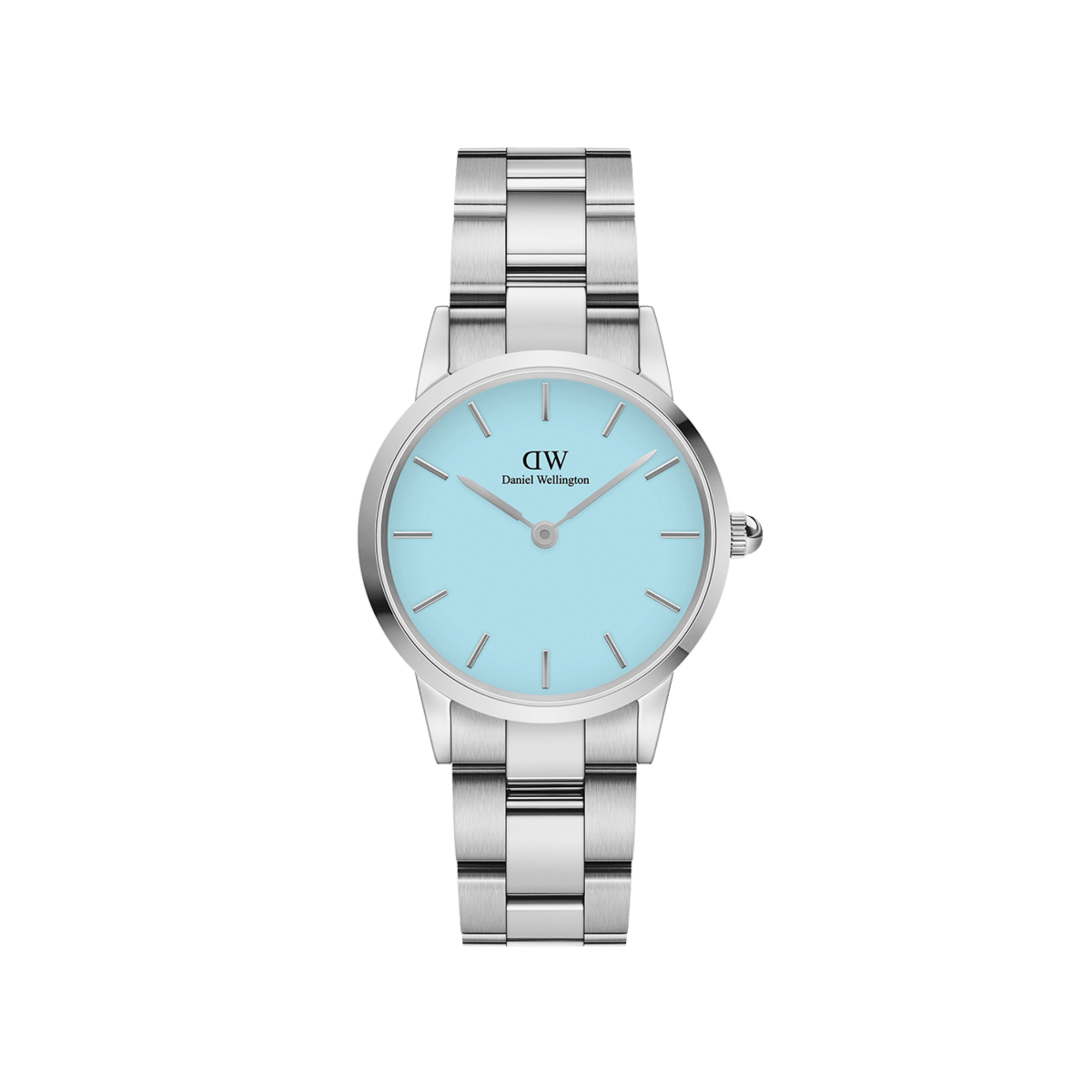 Capri Italy Capri Time Watch Iconic Link Small Silver Watch With