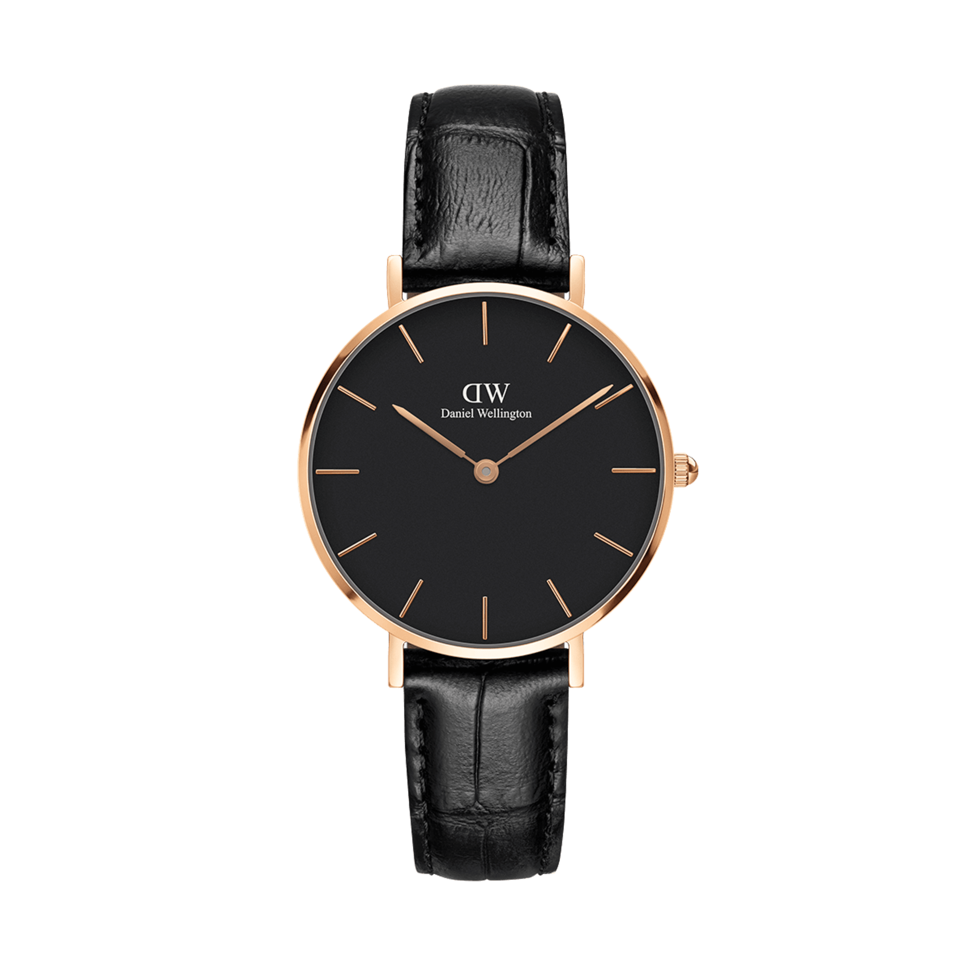 Petite Reading black/rose gold 32mm Daniel Wellington