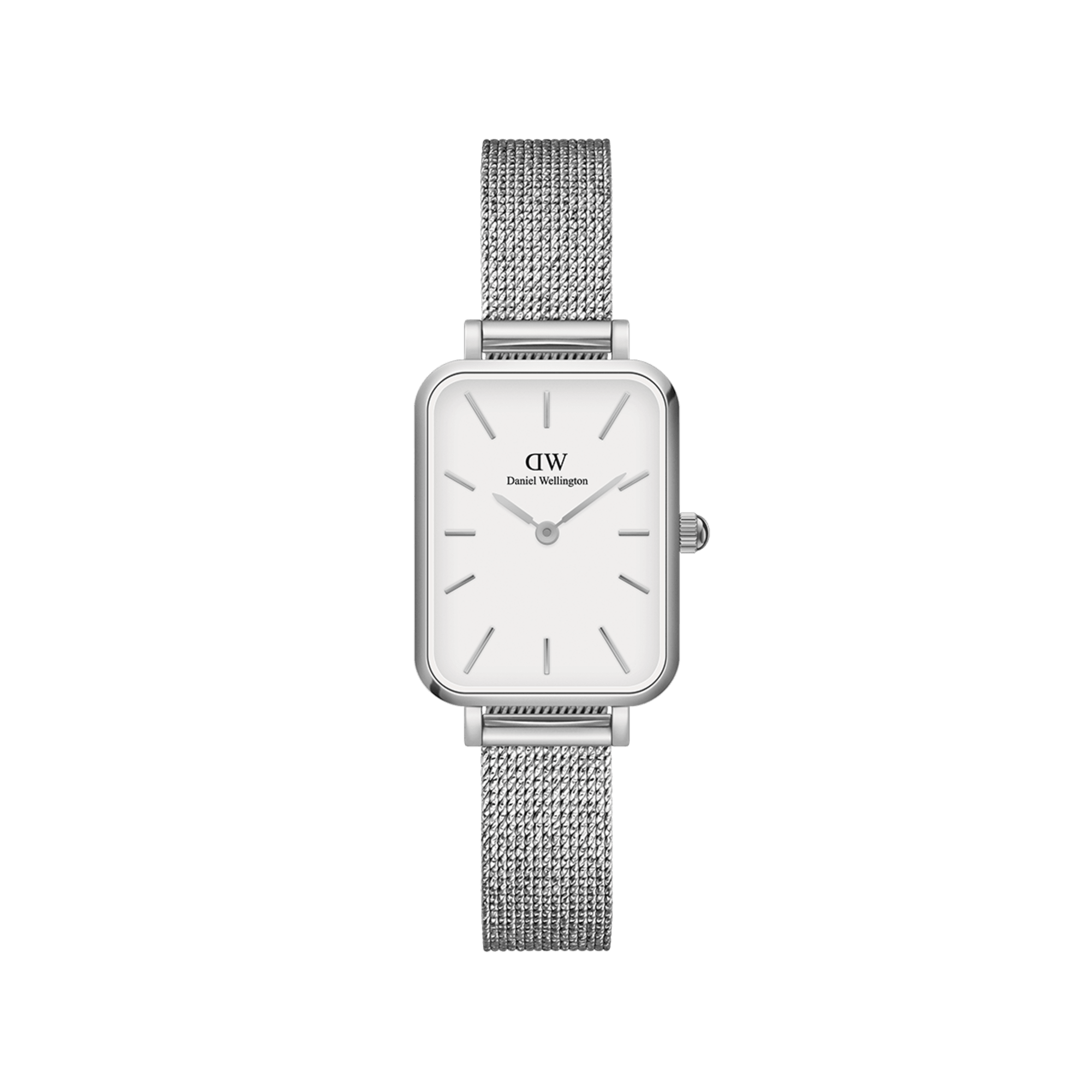 Quadro Sterling Orologio rettangolare in argento| DW