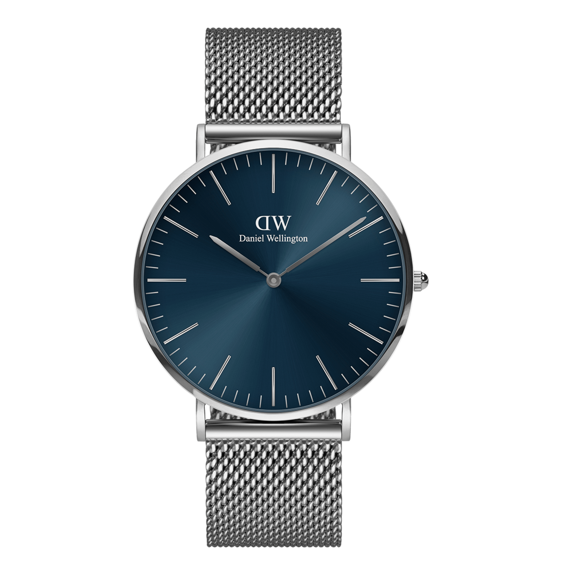 Wellington Classic Sheffield Daniel Wellington Uhr Schwarz Silber