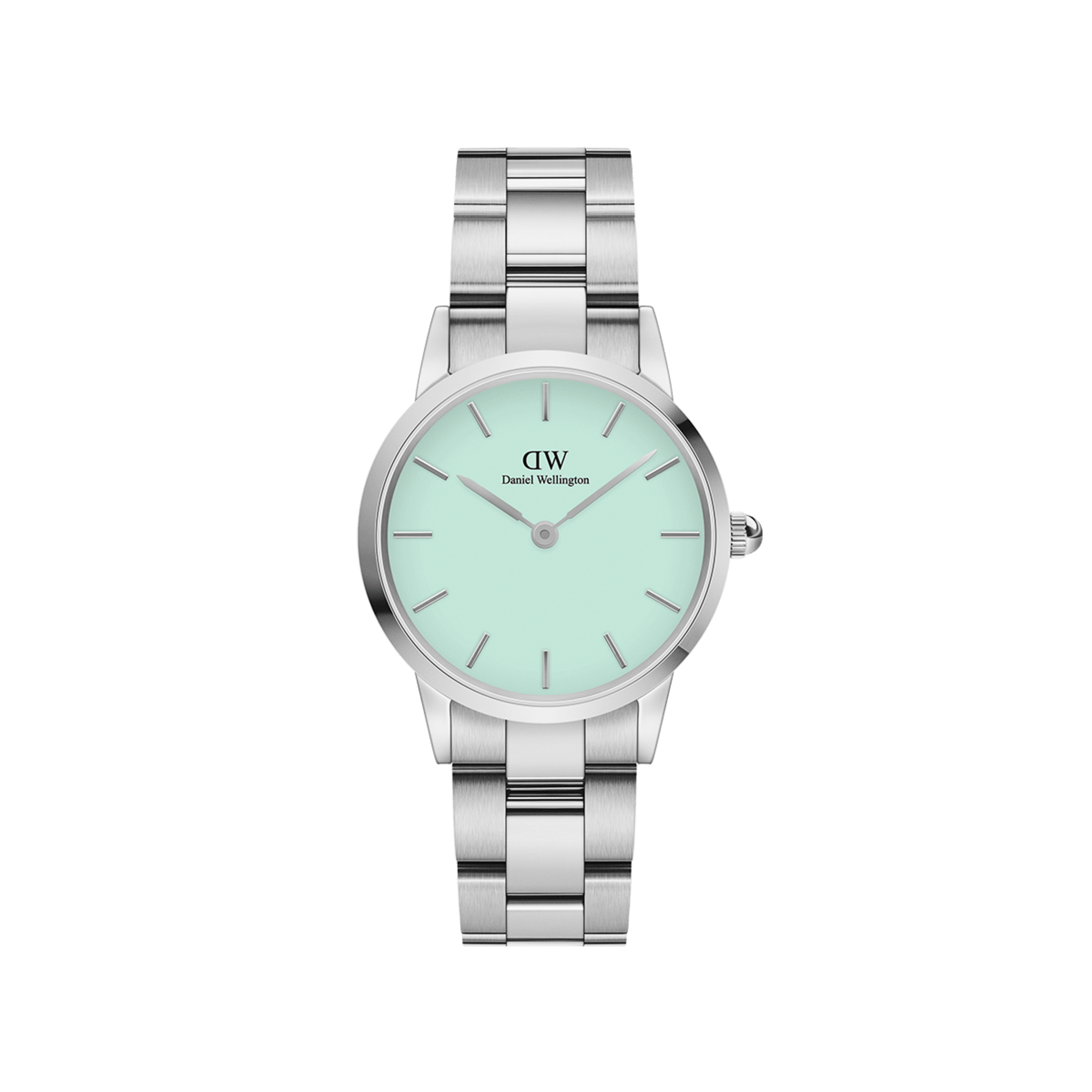 Montre Daniel Wellington Femme Argent Quadro Pressed Sterling