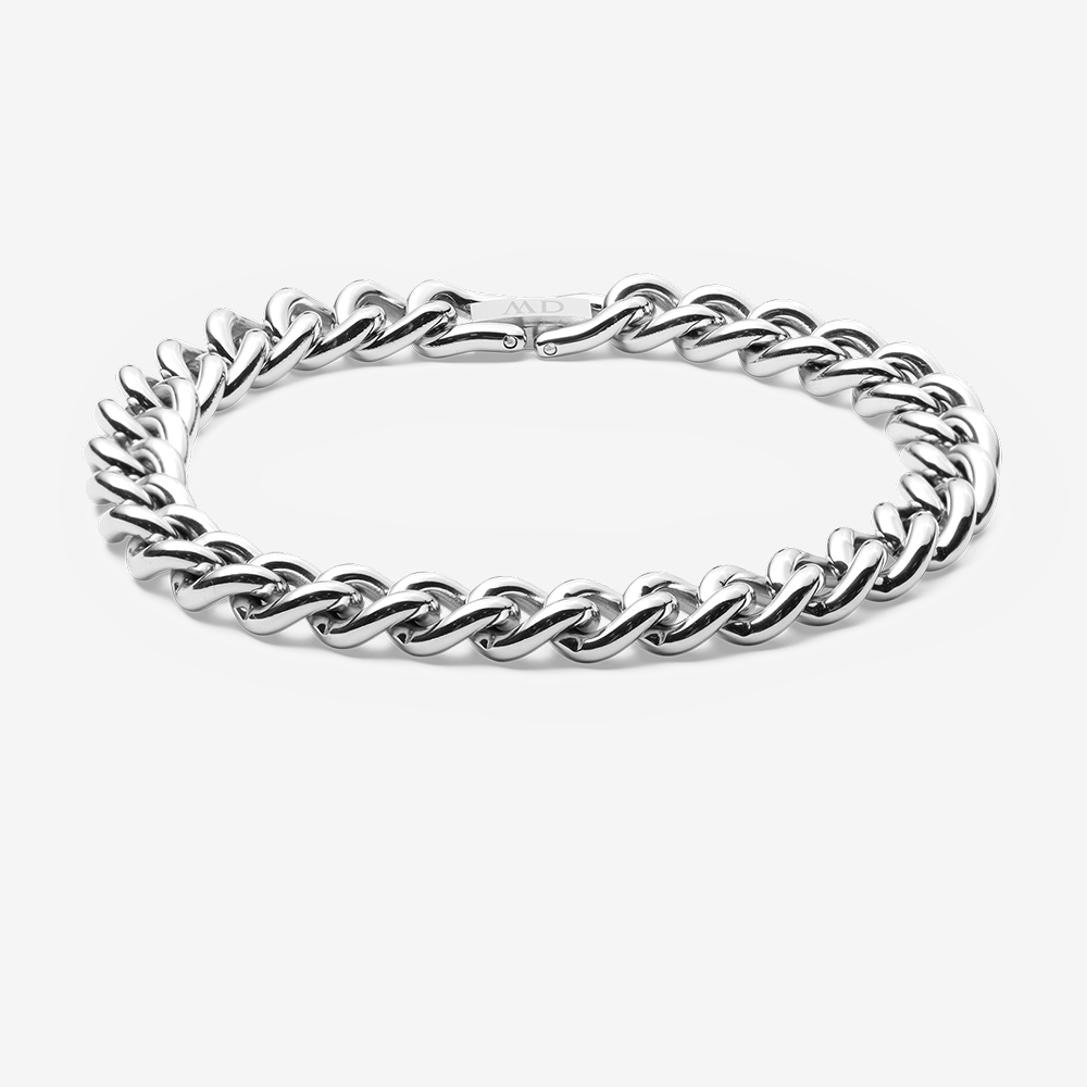 Chunky Chain Bracelet Silver