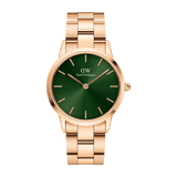 Iconic Link Emerald Rose Gold