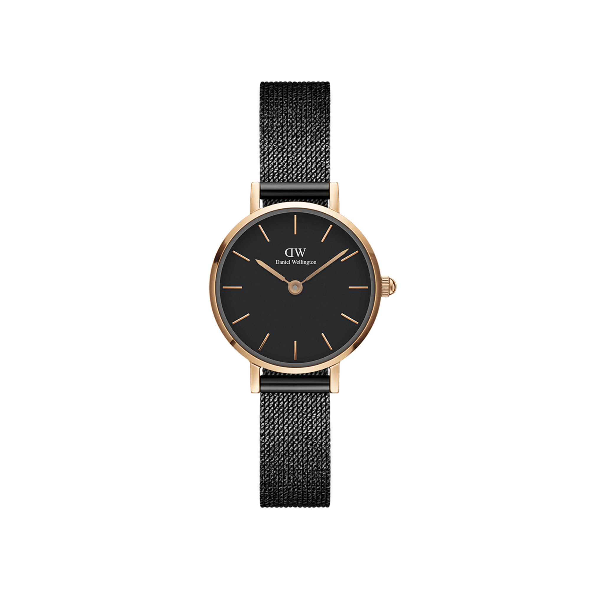 Petite Pressed Ashfield Reloj pequeño y elegante de oro rosa DW