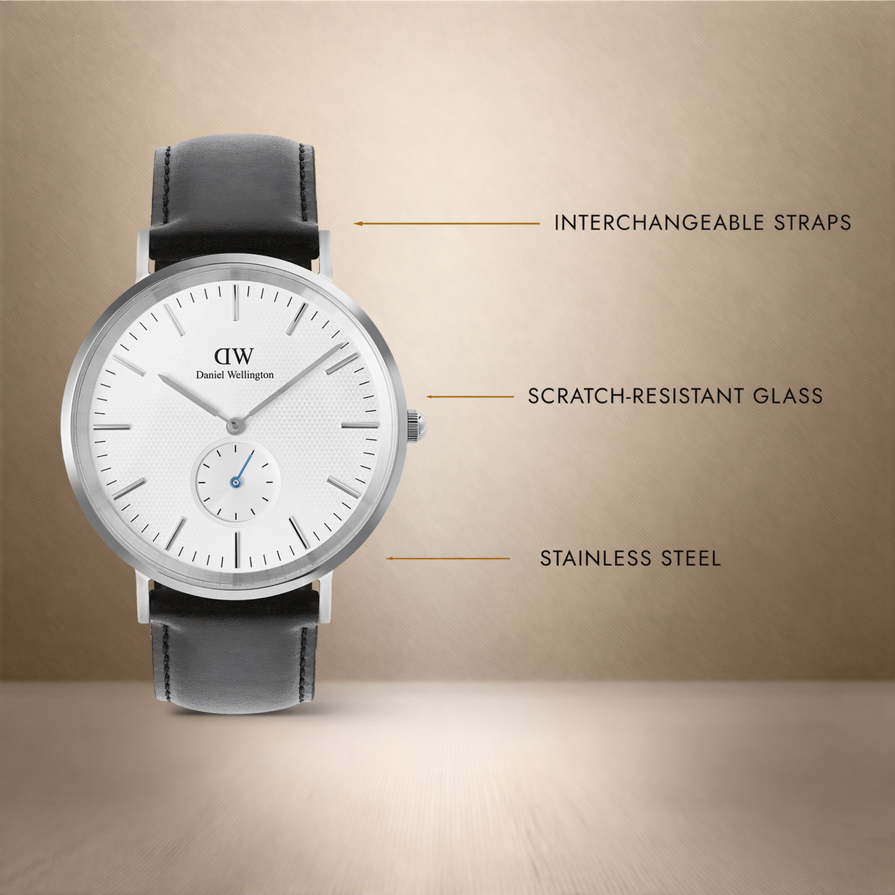 Classic Multi-Eye Sheffield Off-white Sunray Silver