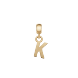 Letter Charm Gold
