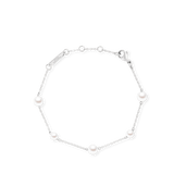 Pearl Step Bracelet Silver