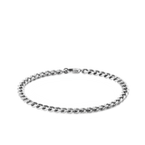 Ellipse 4mm Bracelet Silver