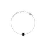 Audrey Bracelet Black Agathe Silver