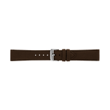 Brown Canvas Strap Silver
