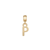 Letter Charm Gold