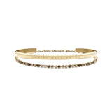 Classic Bracelet Gold & Tennis Bracelet Honey Combo Gold