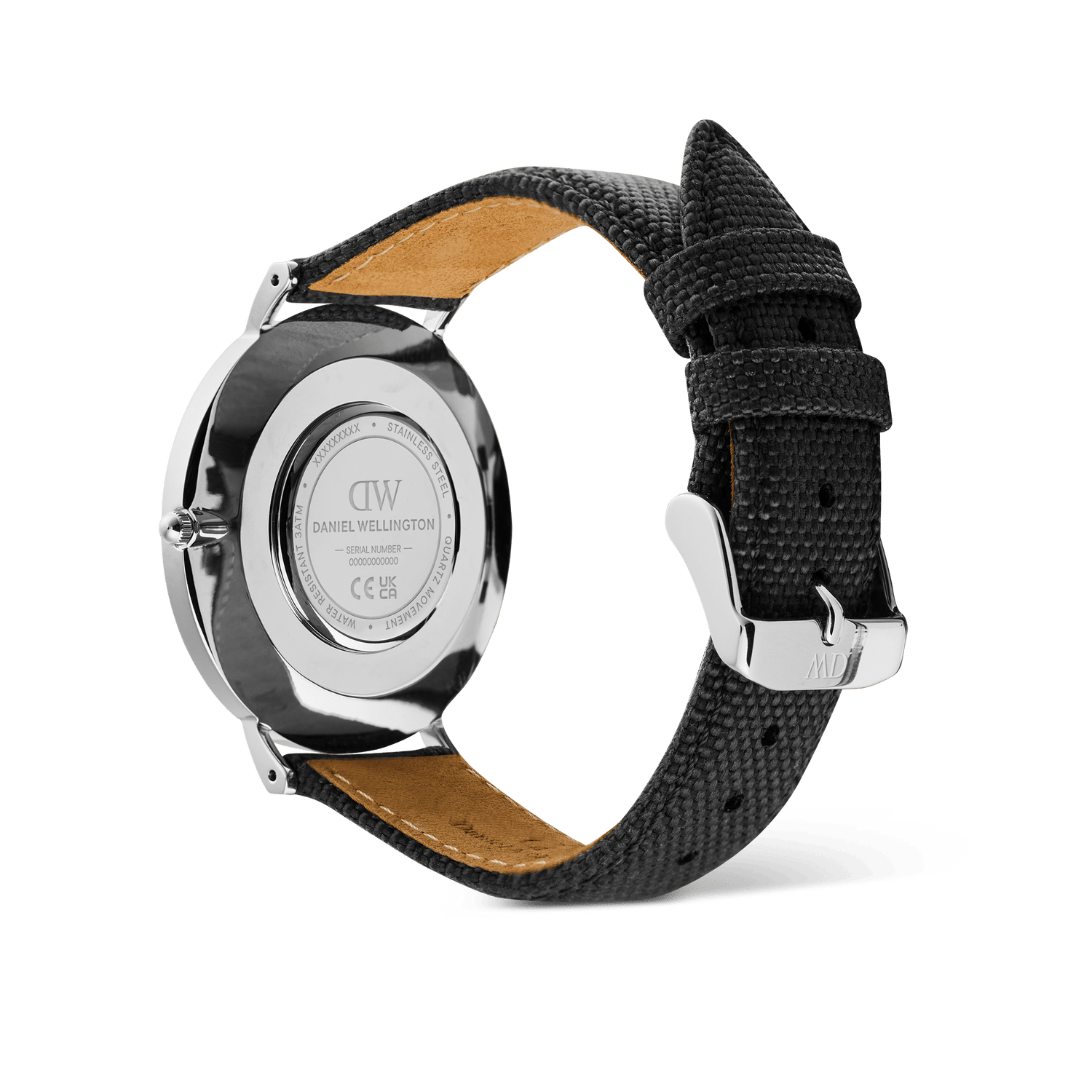 Classic Black Canvas Silver