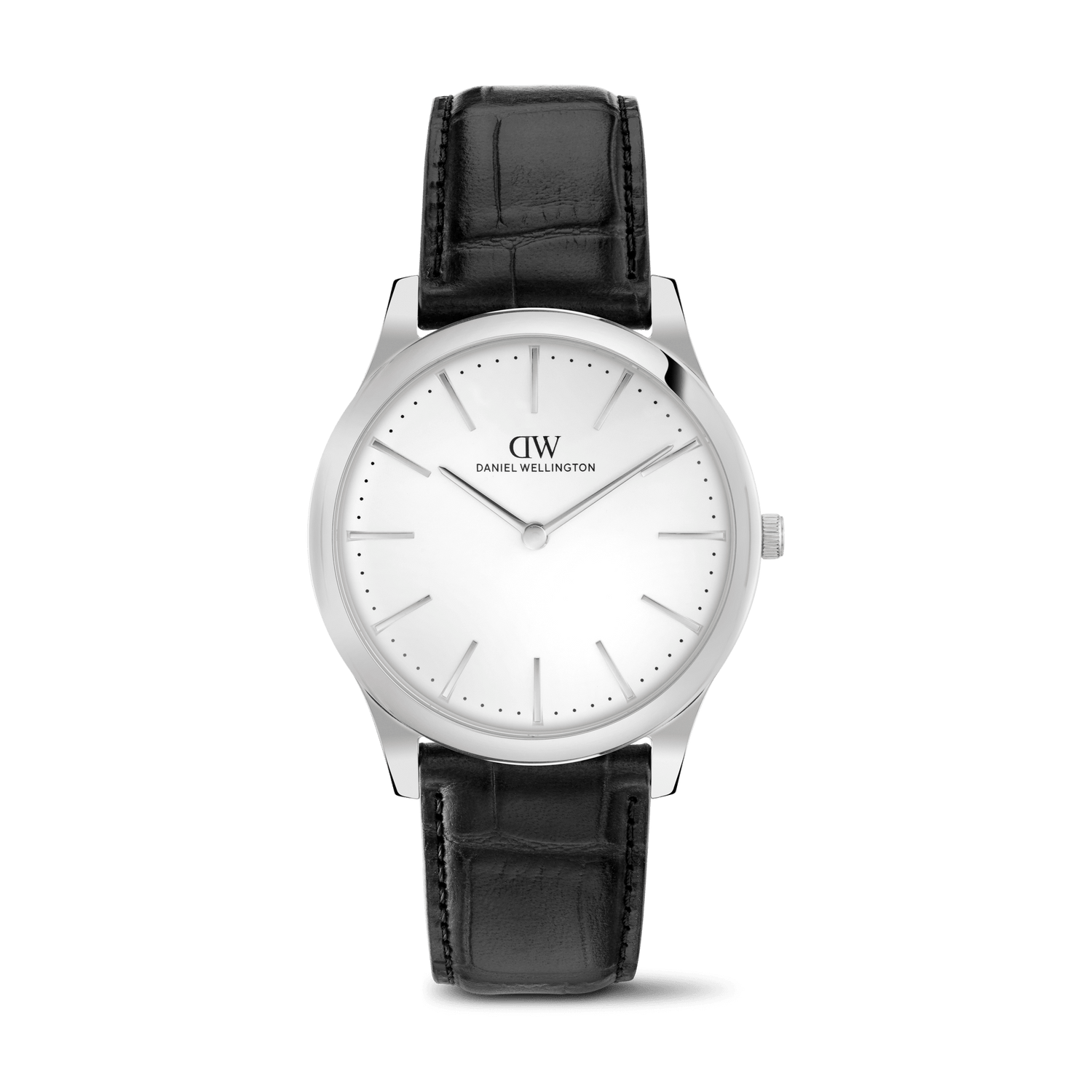 Pathfinder Black-Croc Frost-White Silver