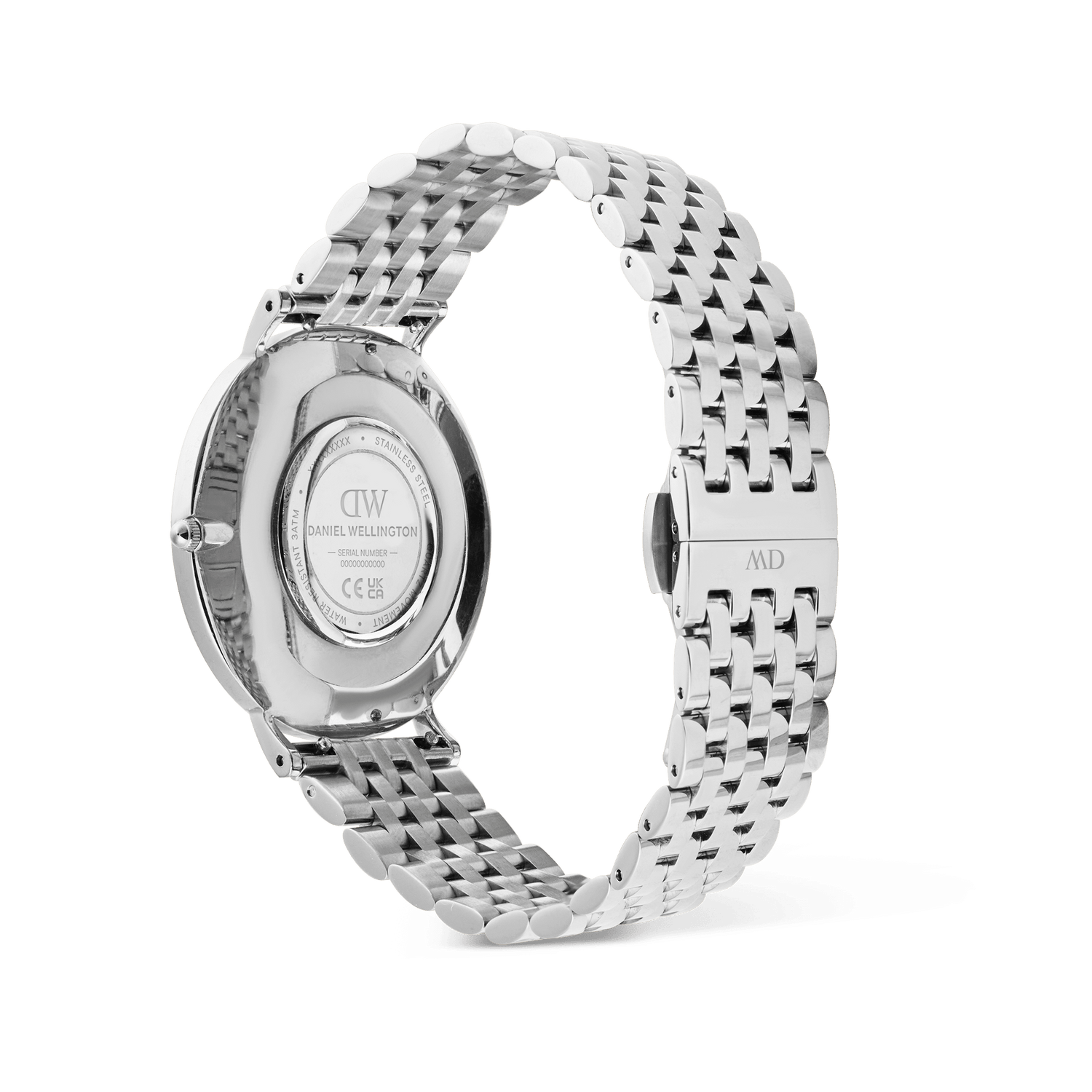 Classic 7-Link Emerald Silver