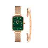 Quadro Pressed Melrose Green + Classic Bracelet