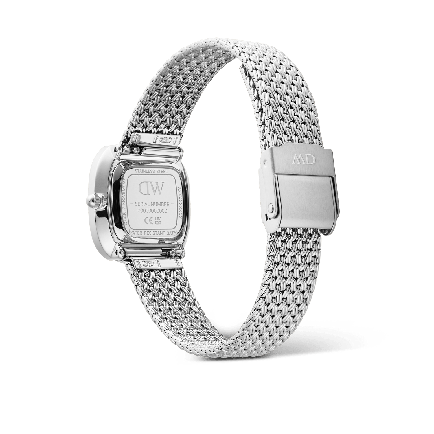 Margot Braided Mesh Ice Blue Silver