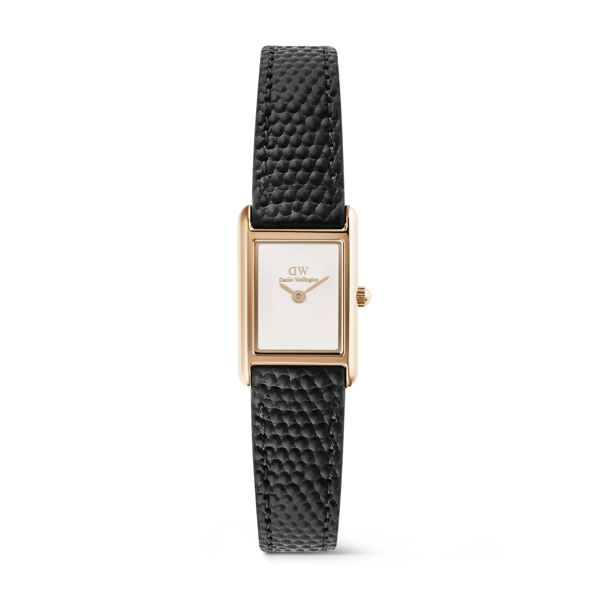 Bound Mini Black Lizard Rose Gold Bound Mini Black Lizard Rose Gold