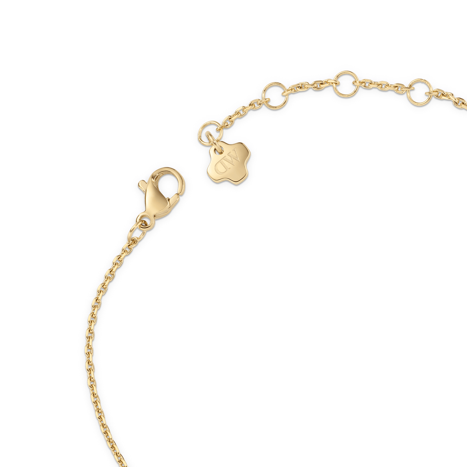North Star Bracelet 1 Small Apricot Enamel Gold