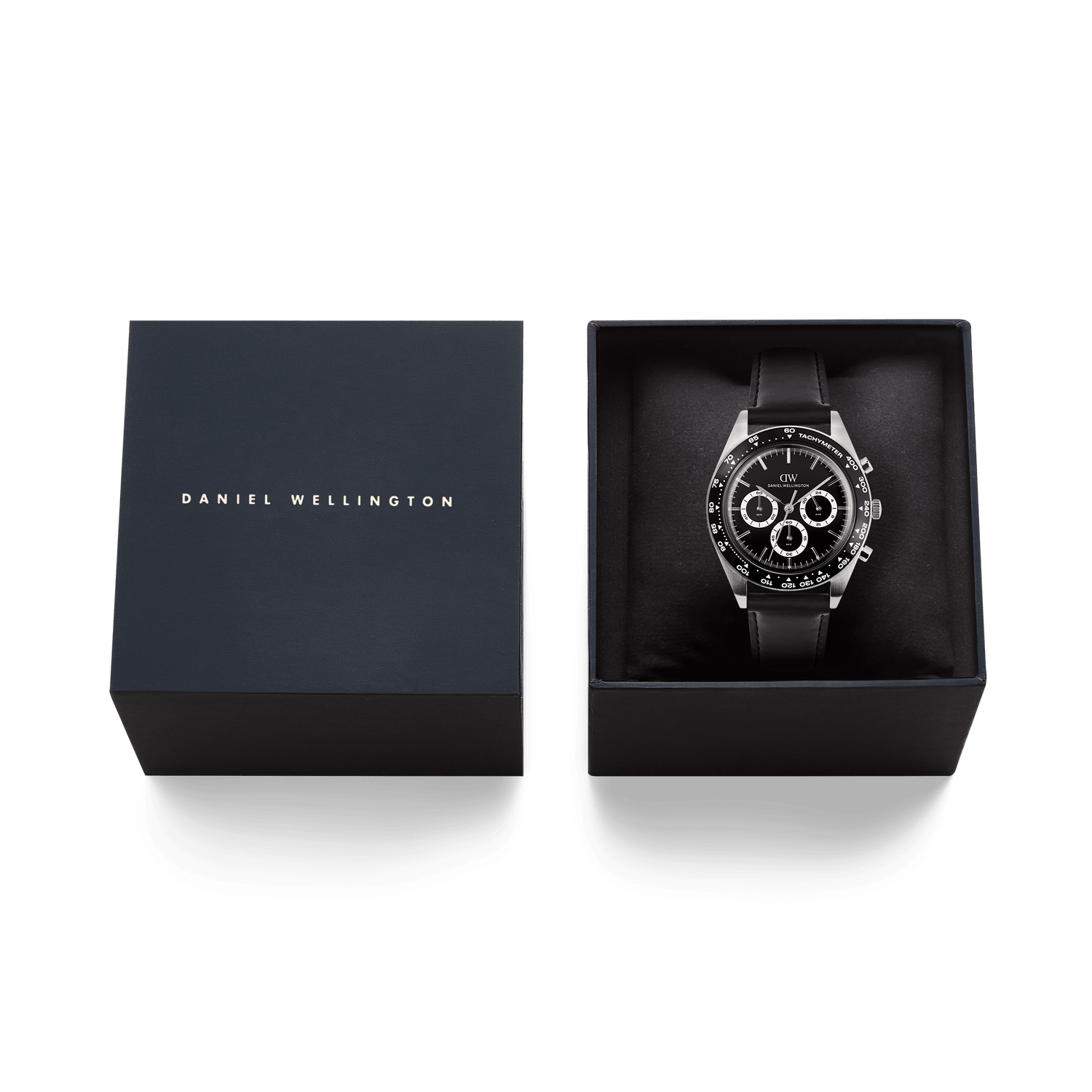 Iconic Tachymeter Sheffield Black Silver