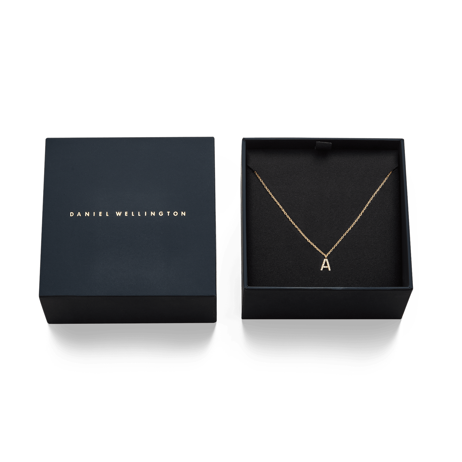 Letter Necklace Gold