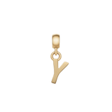 Letter Charm Gold