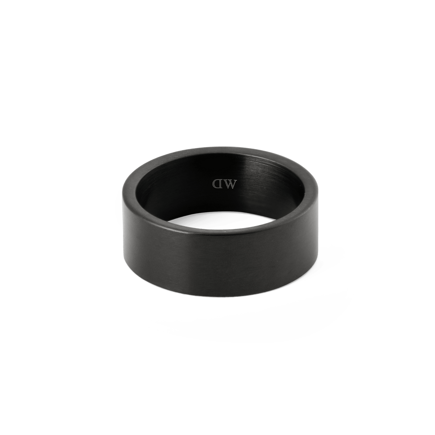Line Ring Brushed Graphite 8mm