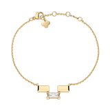 Bric Bracelet Crystal Gold