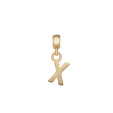 Letter Charm Gold
