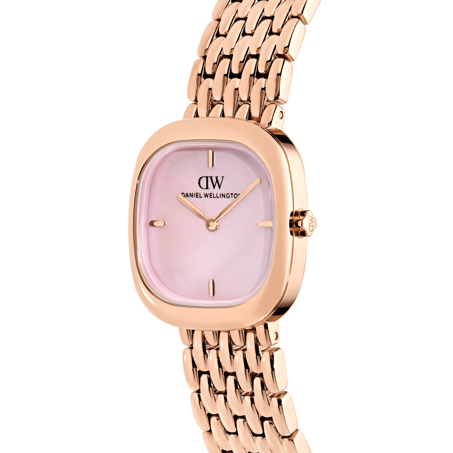 Corta Pink Mop Grain-Link Rose Gold