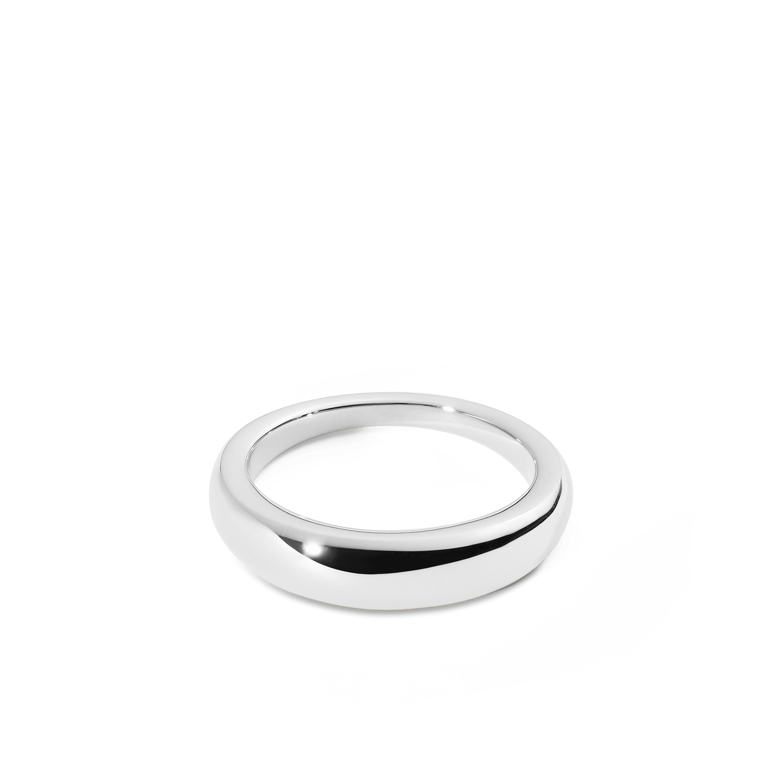 Flow Ring 5mm Silver