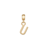 Letter Charm Gold
