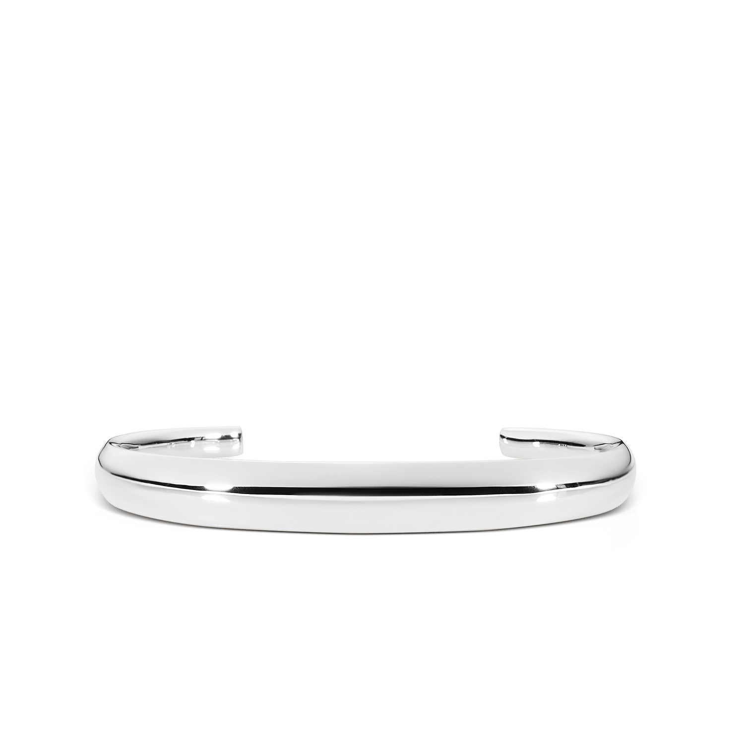 Flow Cuff 8mm Silver