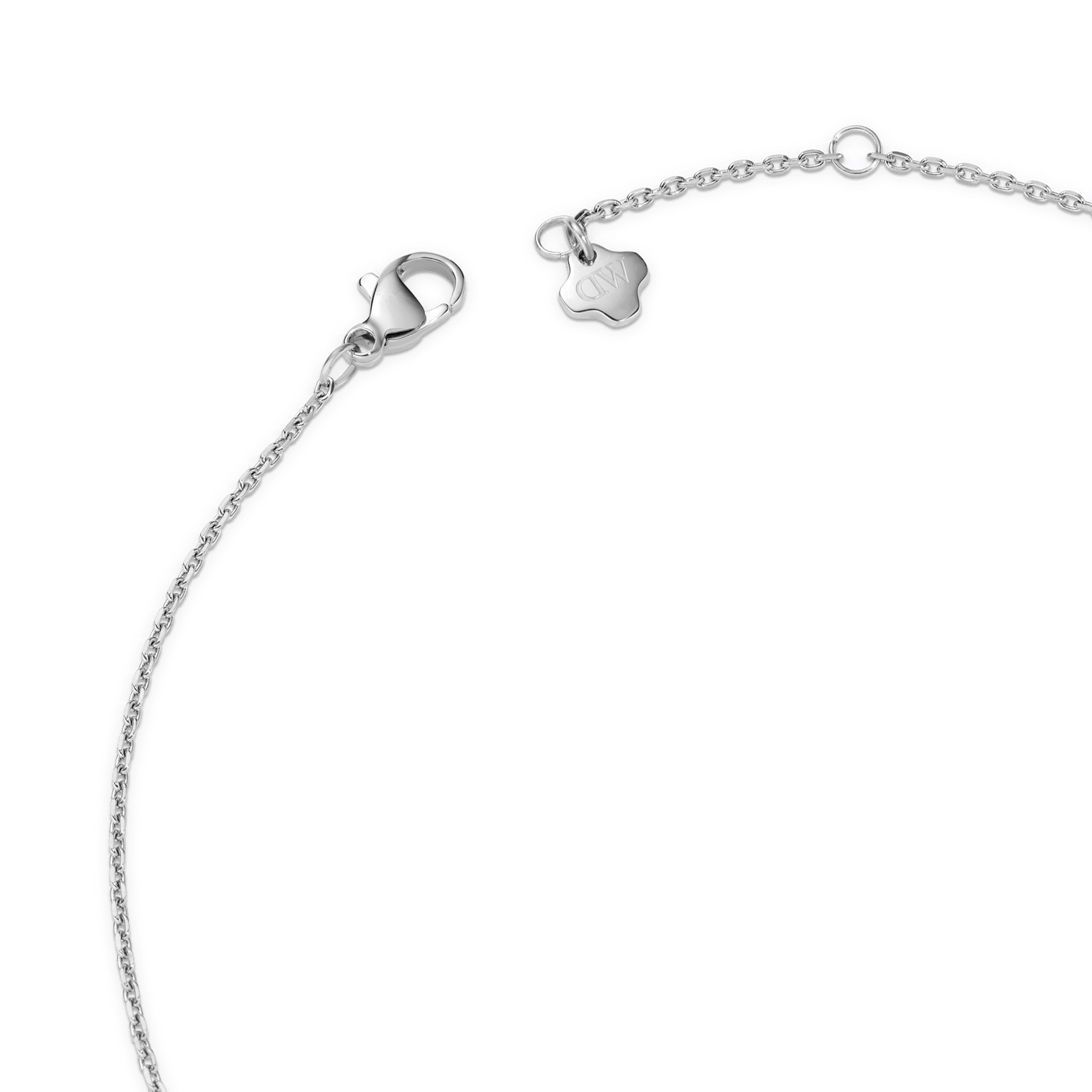 North Star Necklace 1 Small Black Enamel Silver