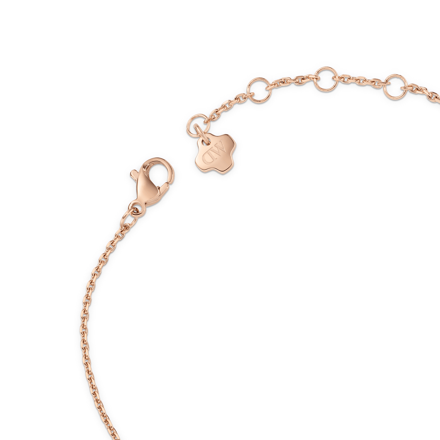 Bric Bracelet Apricot Enamel Rose Gold