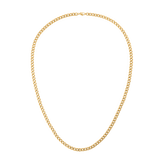 Ellipse 4mm Necklace Gold