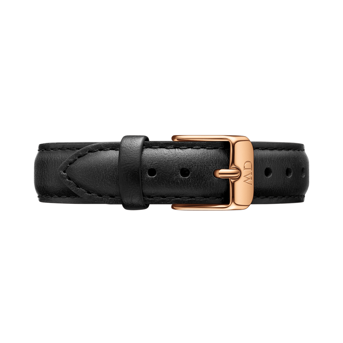 Daniel Wellington Classic Black Leather Watch + 2 Extra Watch Straps Bound Black Crocodile Rose Gold main image 4